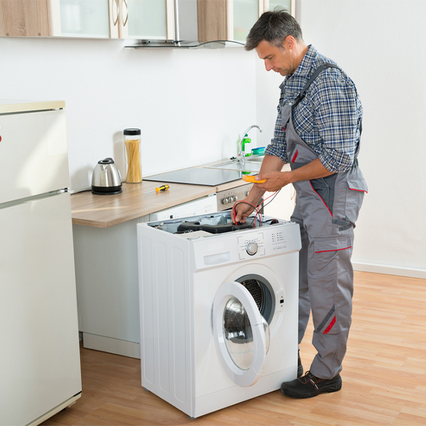 can you walk me through the steps of troubleshooting my washer issue in Iowa